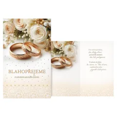 MFP přání svatební M16-137 H PRANI_H_605