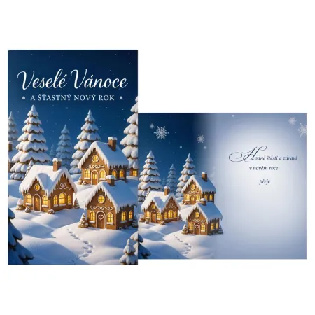 MFP přání Vánoční malé V23-180 Z PRANI_Z_656