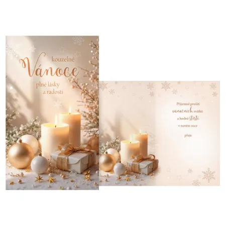 MFP přání Vánoční malé V23-184 Z PRANI_Z_660