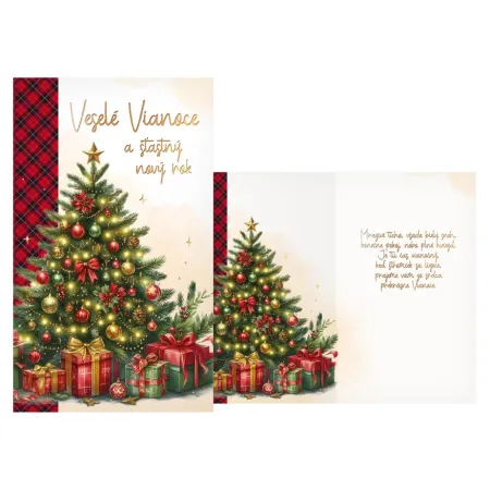 MFP přání Vánoční V24-478 H PRANI_H_613