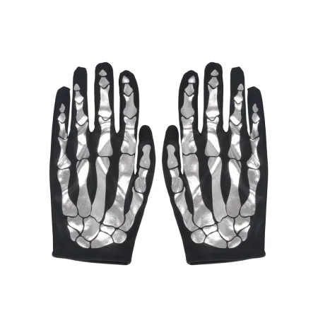 MFP rukavice kostra 22cm stříbrné 1042565