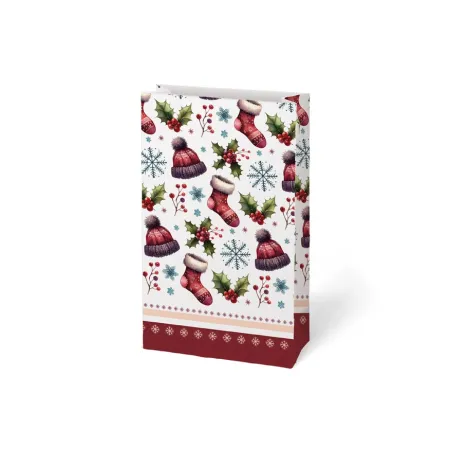 MFP sáček papírový vánoční KRAFT 3 10x18x6cm mix 5252802