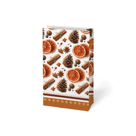 MFP sáček papírový vánoční KRAFT 3 10x18x6cm mix 5252802