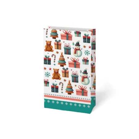 MFP sáček papírový vánoční KRAFT 3 10x18x6cm mix 5252802