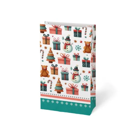 MFP sáček papírový vánoční KRAFT 3 15x27x9cm mix 5252803
