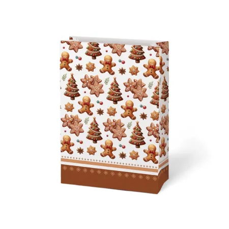 MFP sáček papírový vánoční KRAFT 3 26x36x12cm mix 5252804