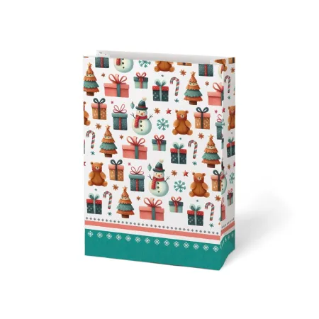 MFP sáček papírový vánoční KRAFT 3 26x36x12cm mix 5252804