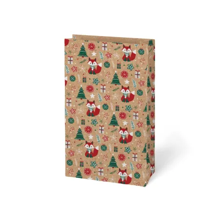 MFP sáček papírový vánoční KRAFT 4 15x27x9cm mix 5252928