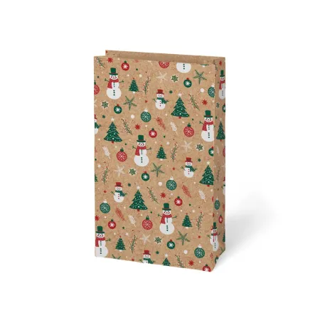 MFP sáček papírový vánoční KRAFT 4 15x27x9cm mix 5252928