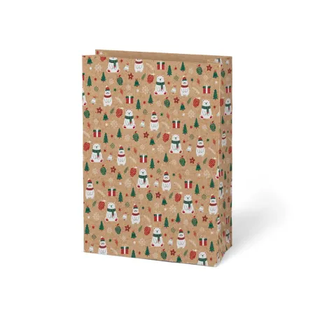 MFP sáček papírový vánoční KRAFT 4 26x36x12cm mix 5252929