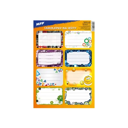 MFP samolepky na sešity 8ks 1031815