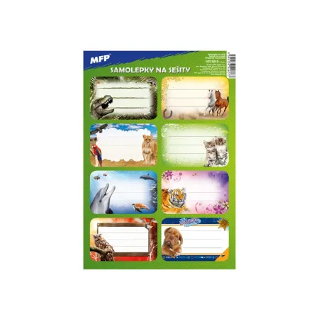 MFP samolepky na sešity 8ks 1031815