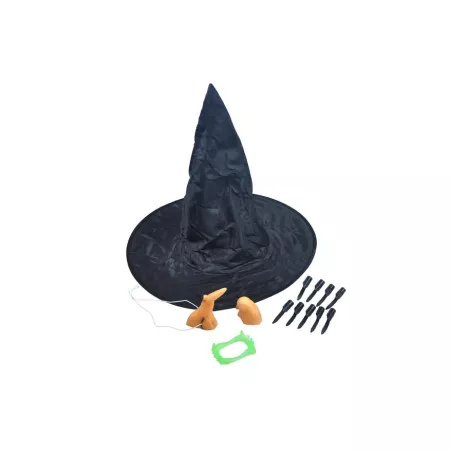 MFP set čarodějnický klobouk + doplňky 1042398