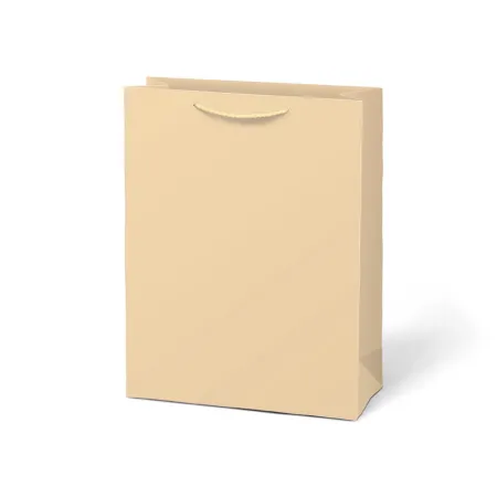MFP taška dárková T 5 kraft 260x320x100 béžová 5252946