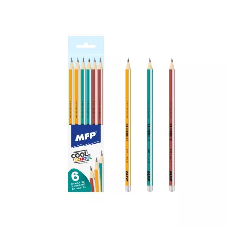 MFP tužka č.1,2,3 set 6ks mix 6200175