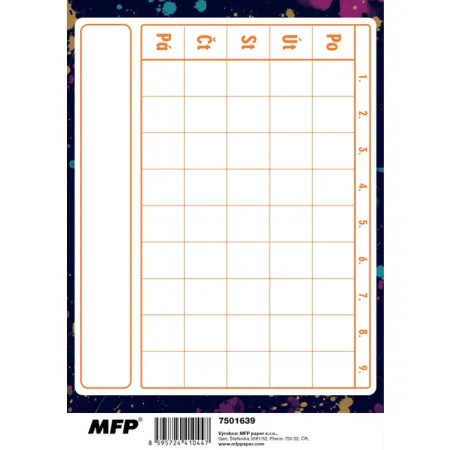 MFP úkolníček A5 Tiger 7501639