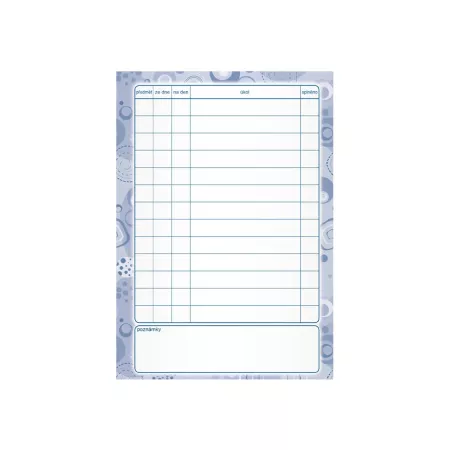 MFP úkolníček A6 Auto 7501058