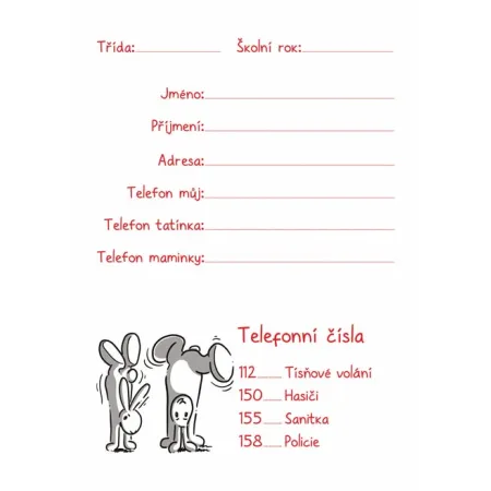 MFP úkolníček A6 Bob a Bobek 7501617