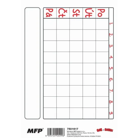 MFP úkolníček A6 Bob a Bobek 7501617