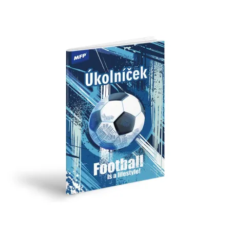 MFP úkolníček A6 Fotball 7501625