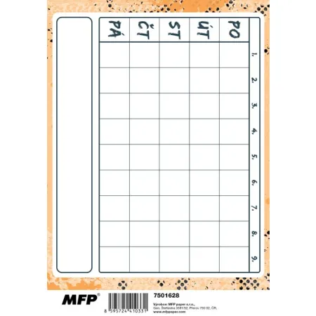 MFP úkolníček A6 Motorka 7501628