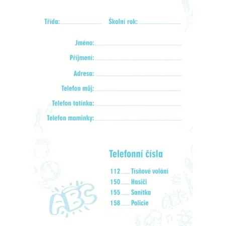 MFP úkolníček A6 Panda 7501630