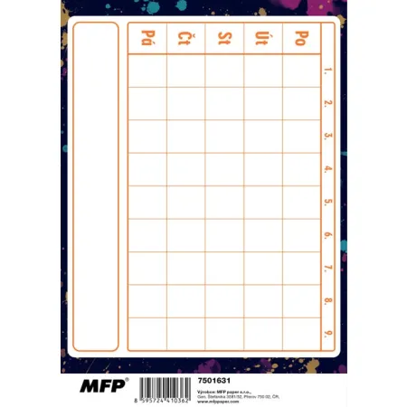 MFP úkolníček A6 Tiger 7501631