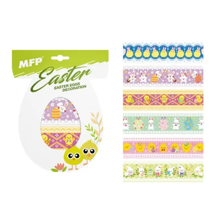 MFP velikonoční obtisk na vajíčka 1005 košilky mix motivů 12 2221780