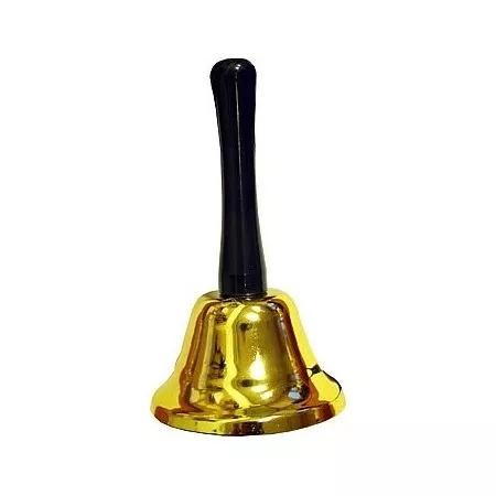 Mikulášský zvonek zlatý ASCK-NA006