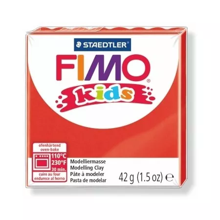 Modelovací hmota Fimo Kids 42g červená