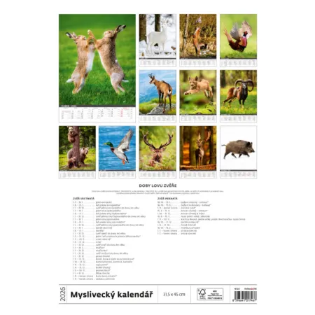 Myslivecký kalendář (N120-26)