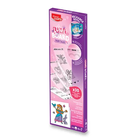 Náhradní náplň do kreativní sady Lumi Board - Pohádka