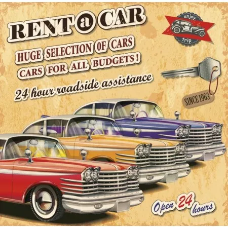 Nástěnný kalendář 2017 Helma, Retro LP16-17