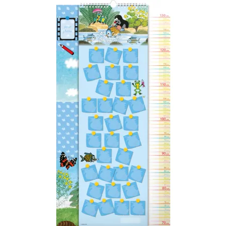 Nástěnný kalendář Krteček GB, měřicí, 33 × 64 cm