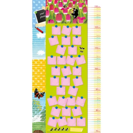 Nástěnný kalendář Krteček GB, měřicí, 33 × 64 cm