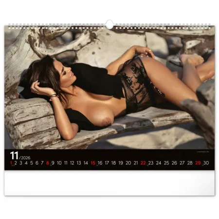 Nástěnný kalendář Summer Paradise 2026, 48 x 33 cm