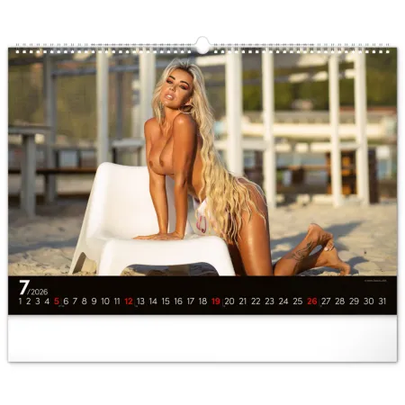Nástěnný kalendář Summer Paradise 2026, 48 x 33 cm