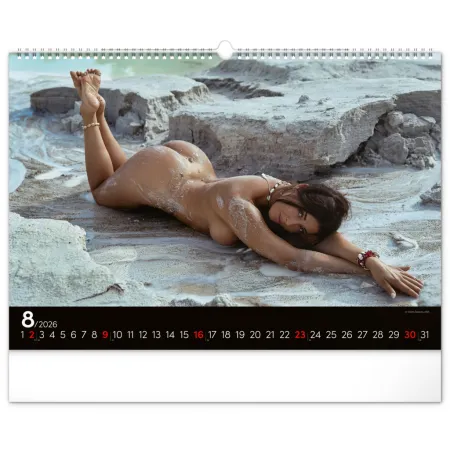 Nástěnný kalendář Summer Paradise 2026, 48 x 33 cm