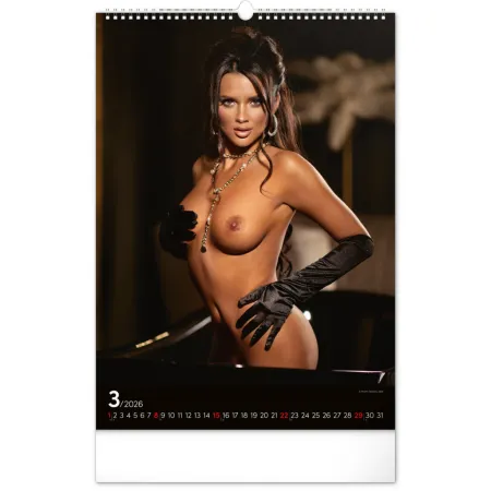 Nástěnný kalendář Women 2026, 33 x 46 cm