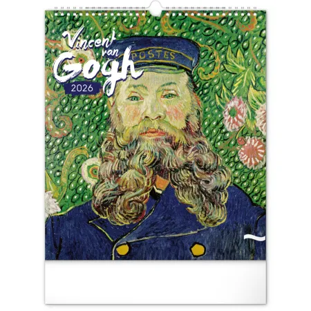 NOTIQUE Nástěnný kalendář Vincent van Gogh 2026, 30 x 34 cm