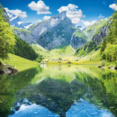 NOTIQUE Poznámkový kalendář Alpy 2026, 30 x 30 cm