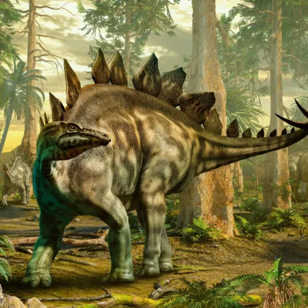 NOTIQUE Poznámkový kalendář Dinosauři 2026, 30 x 30 cm