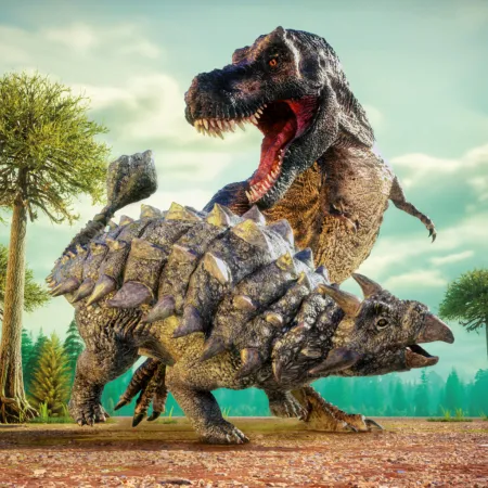 NOTIQUE Poznámkový kalendář Dinosauři 2026, 30 x 30 cm