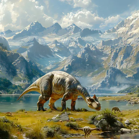 NOTIQUE Poznámkový kalendář Dinosauři 2026, 30 x 30 cm