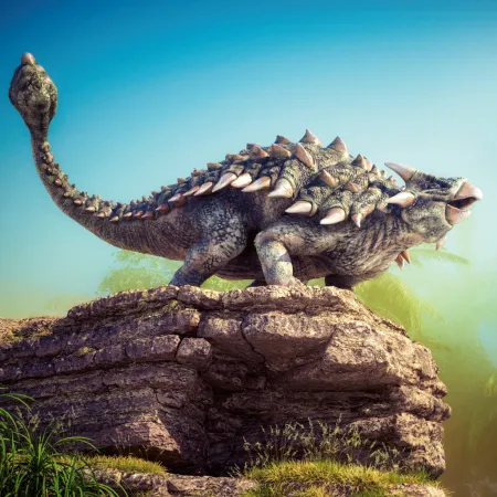 NOTIQUE Poznámkový kalendář Dinosauři 2026, 30 x 30 cm