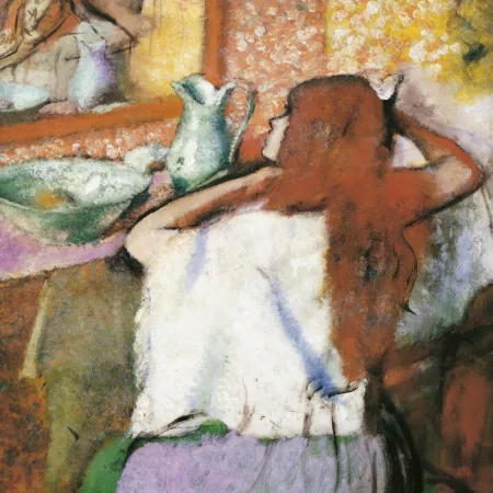 NOTIQUE Poznámkový kalendář Edgar Degas 2026, 30 x 30 cm