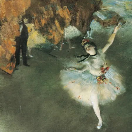 NOTIQUE Poznámkový kalendář Edgar Degas 2026, 30 x 30 cm