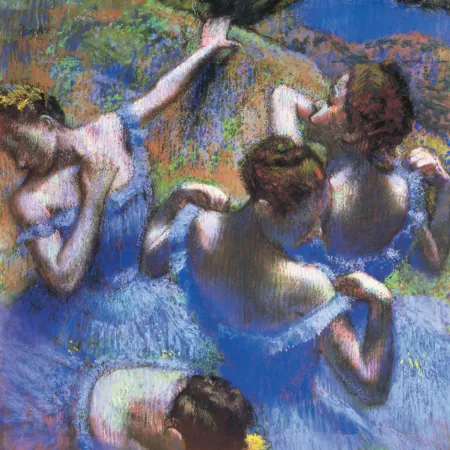 NOTIQUE Poznámkový kalendář Edgar Degas 2026, 30 x 30 cm