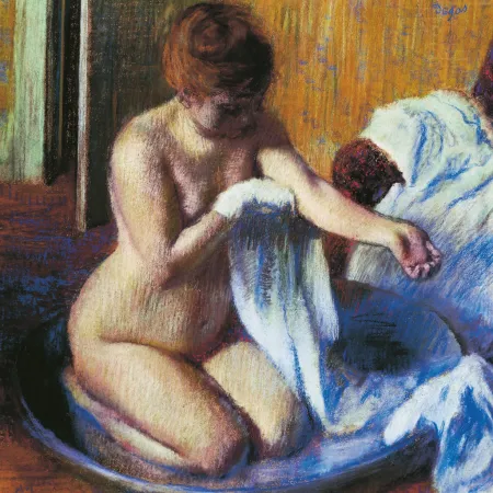 NOTIQUE Poznámkový kalendář Edgar Degas 2026, 30 x 30 cm