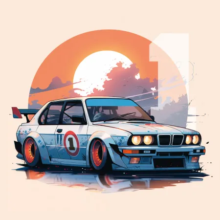 NOTIQUE Poznámkový kalendář Fantastická auta 2026, 30 x 30 cm